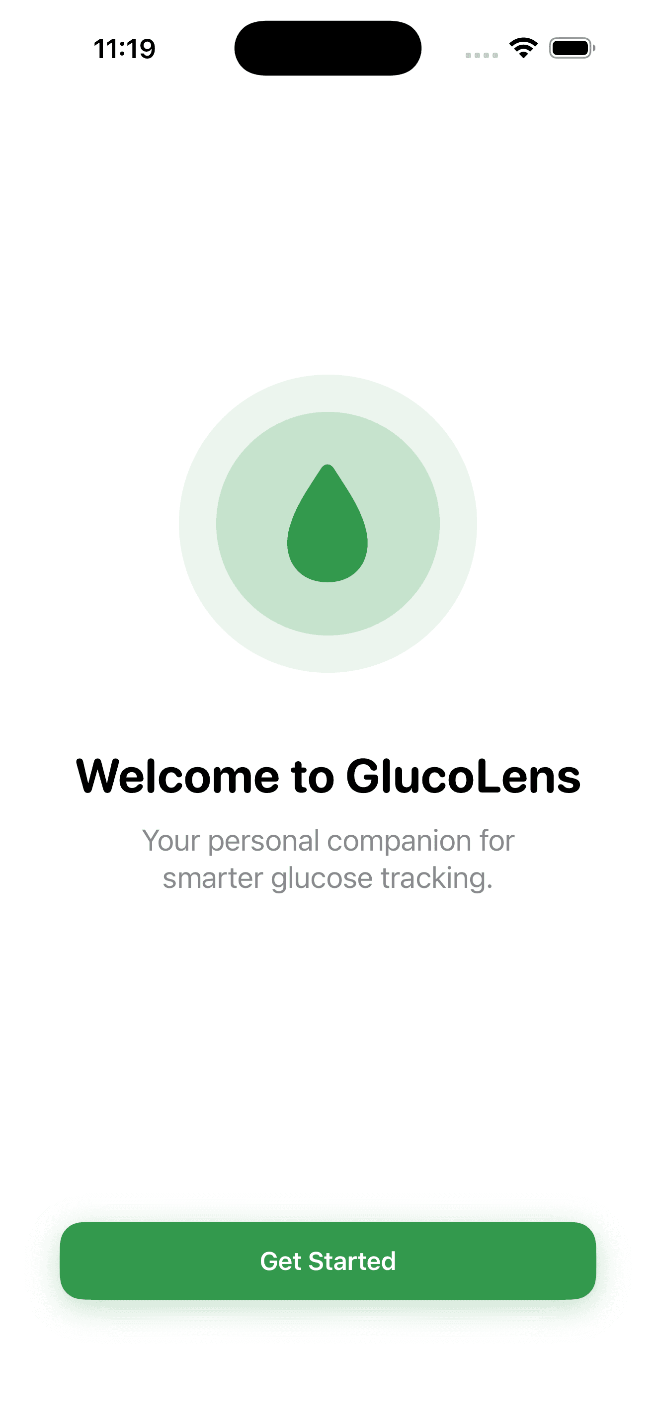 GlucoLens screenshot 1